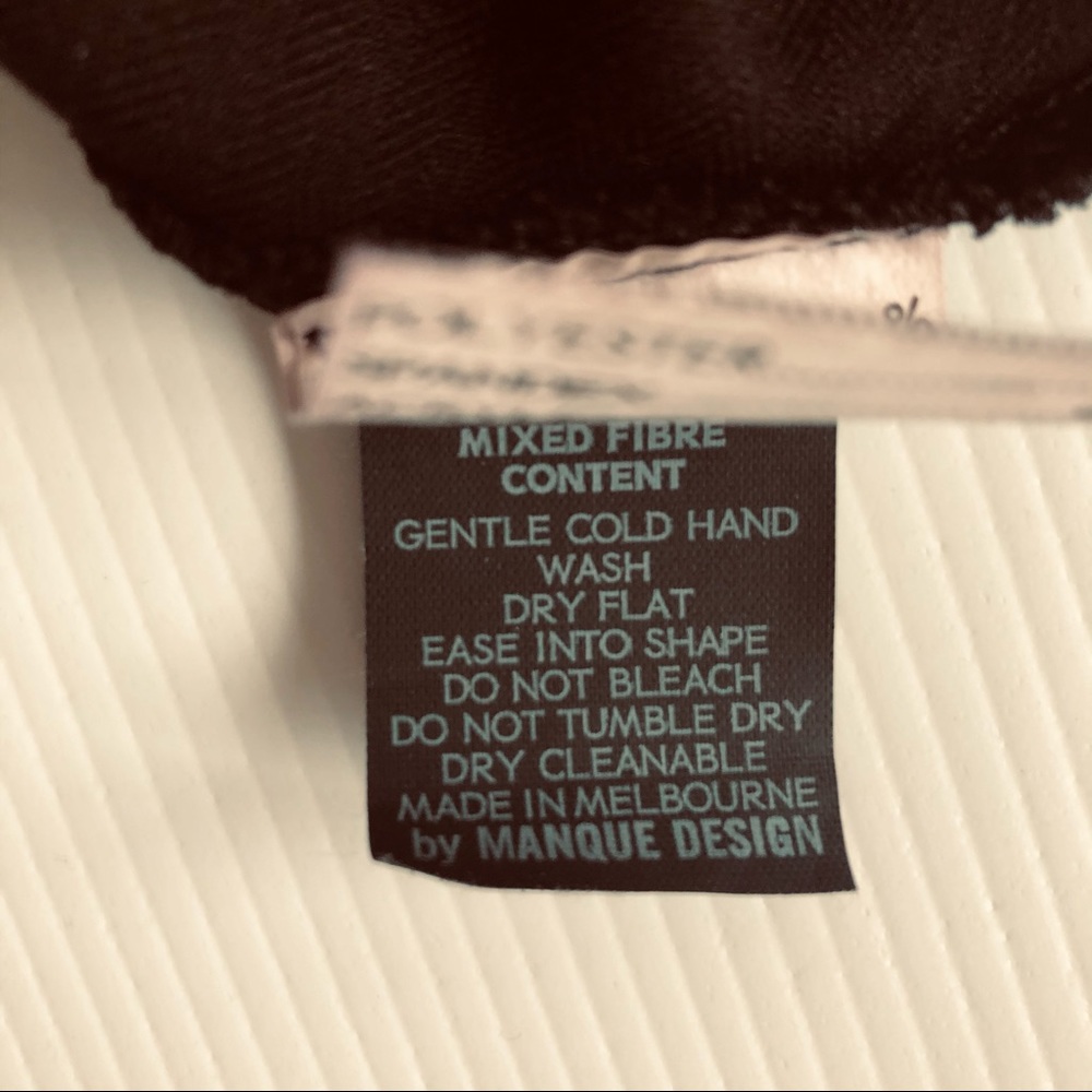 Manque Design Black Skirt A-line Pull-on, pull-off - Picture 11 of 11